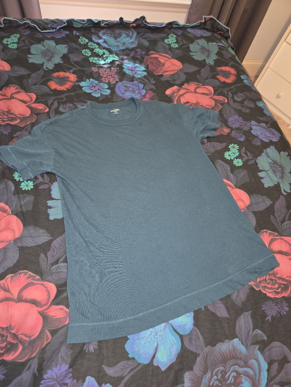 Old Navy Teal Short Sleeve Crew Neck Tee